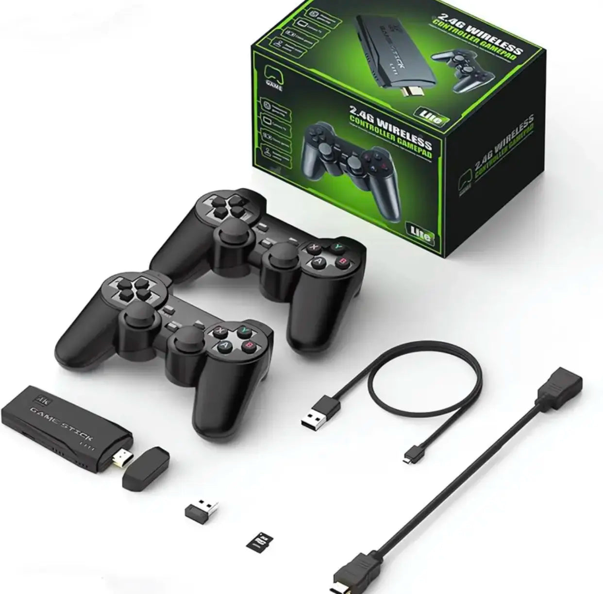 Retro Classic M8 2.4G Handheld Wireless Controller Gamepad Android 4K HD 20000+ Game Box Video Game Stick 4K Video Game Console Portable